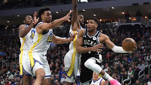 Milwaukee Bucks forward Giannis Antetokounmpo